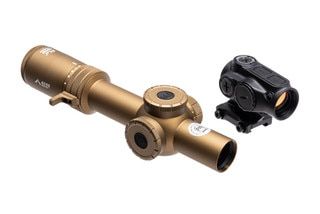 KIT Primary Arms PLxC-1-8X24-Nova-FDE Scope & SLx-MD-21-ACSS Red Dot